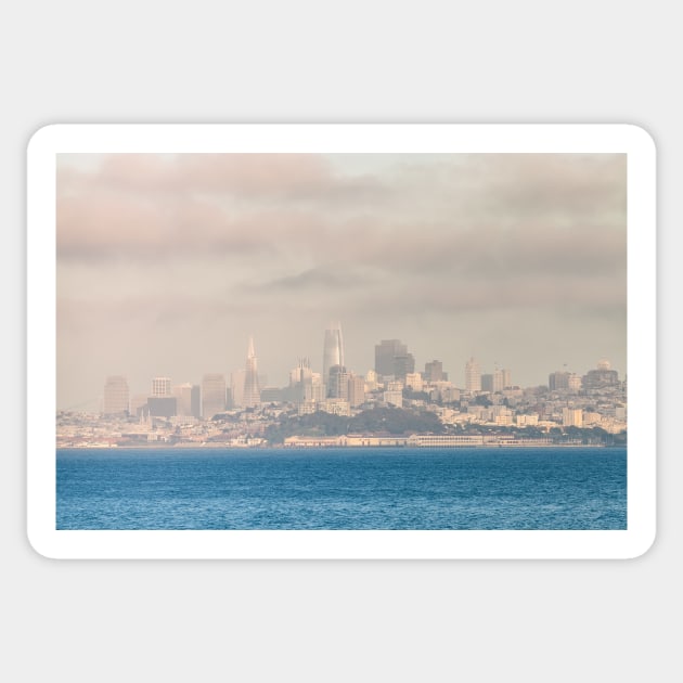 San Francisco Sticker by jvnimages